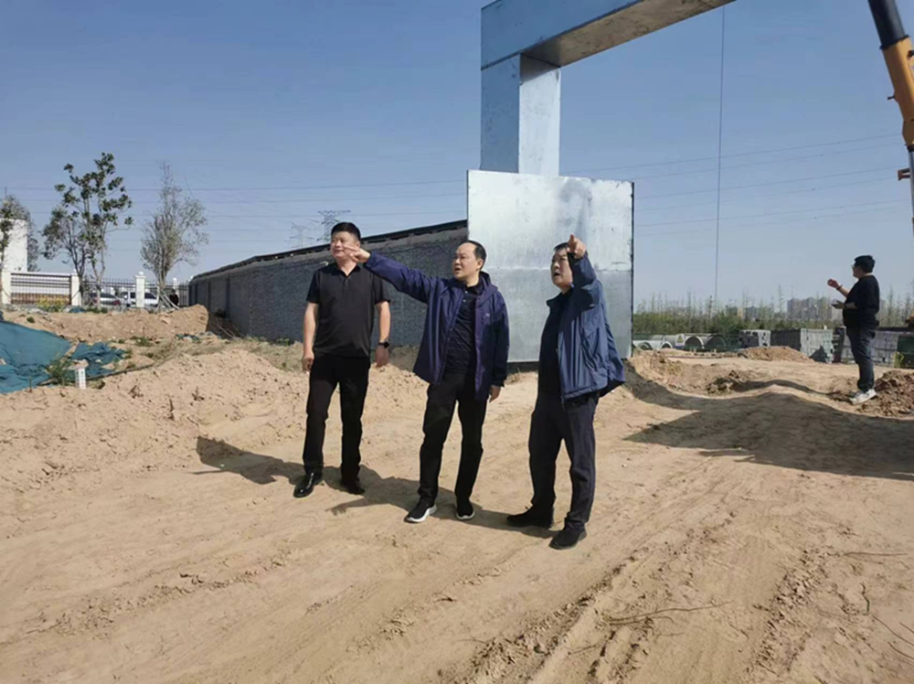 集團公司黨委委員、副總經理張巖帶隊進行子公司一季度工作調研